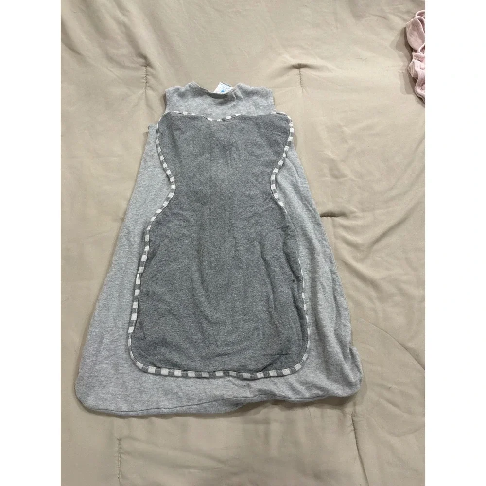 Halo SleepSack Small & Bellin Born Packers Raised Swaddle Bundle Gray 0-6 Months